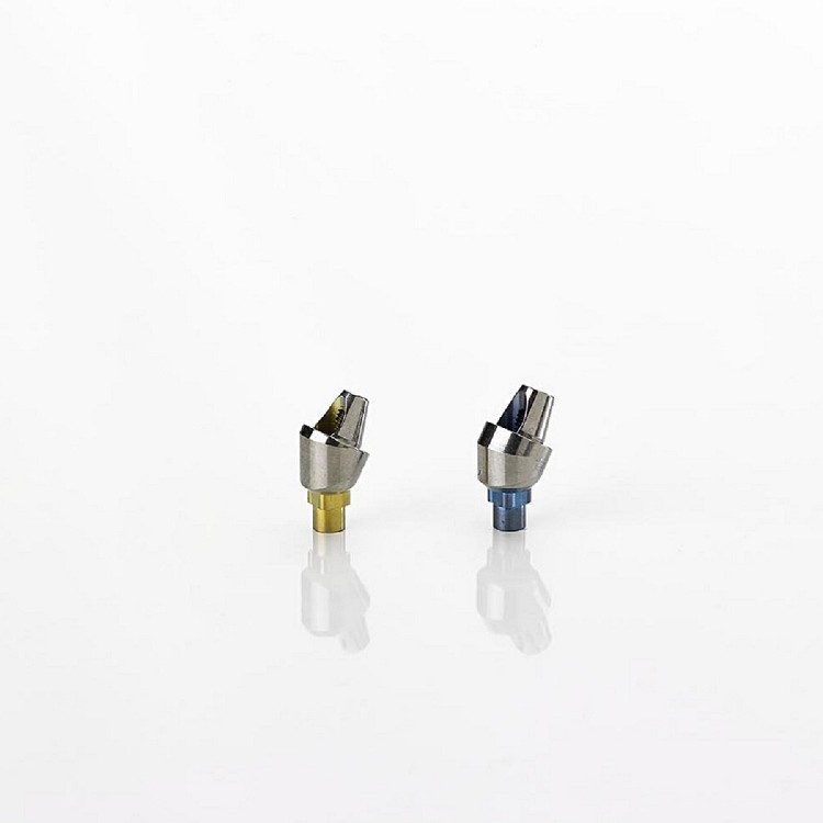 ANGLED ABUTMENTS – INCLINATION 17°,22°, 30° AND 45° FOR SCREWED-IN PROSTHESIS