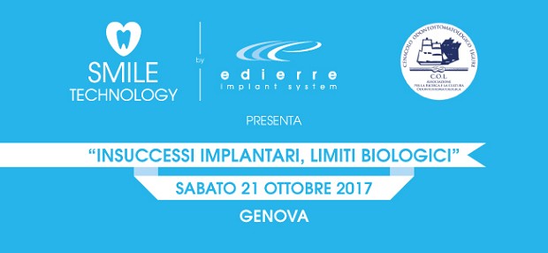 Giornata INSUCCESSI IMPLANTARI, LIMITI BIOLOGICI - 21 Ottobre 2017